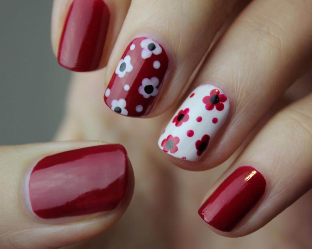 Ongles rouge